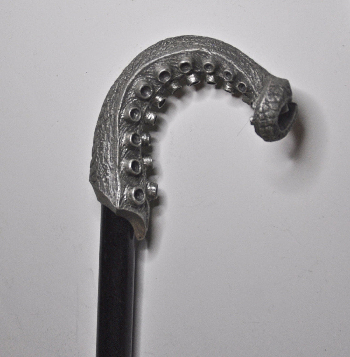 Kraken Tentacle Cane, Hand Sculpted Octopus Walking Stick