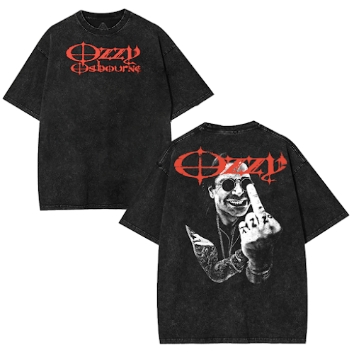 Vintage Ozzy Osbourne Graphic Washed Tee