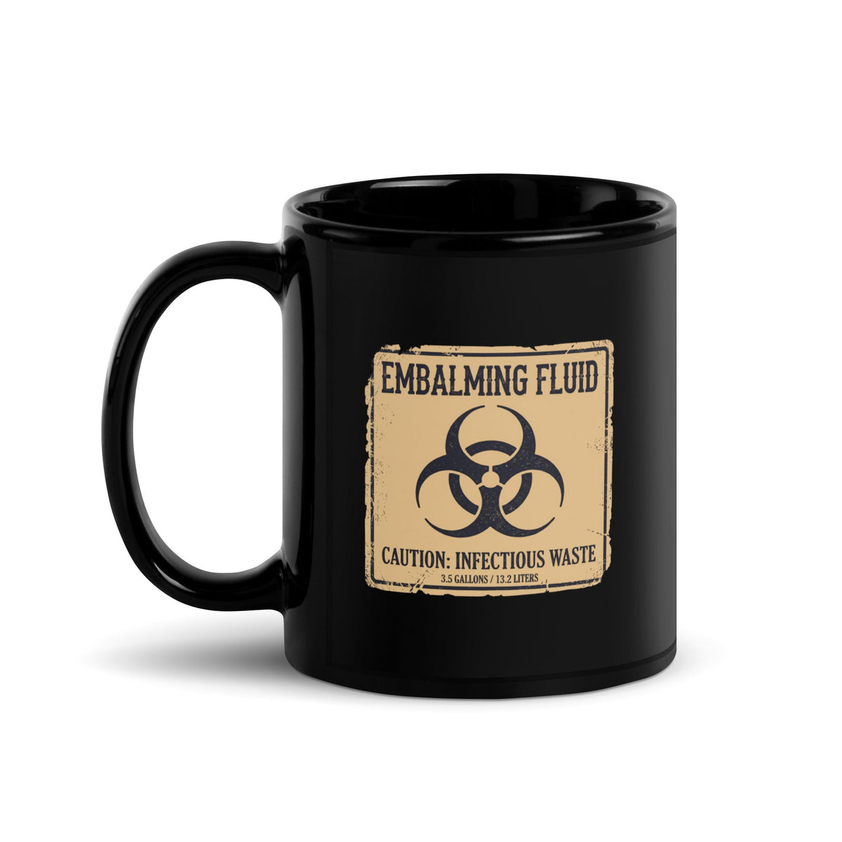Embalmed Black Glossy Mug
