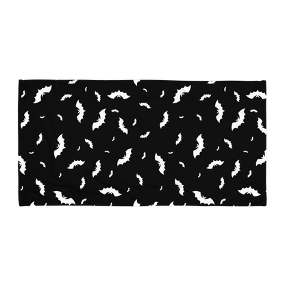 Blackout Batty Beach Towel