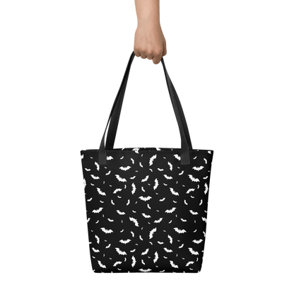 Blackout Batty Tote Bag