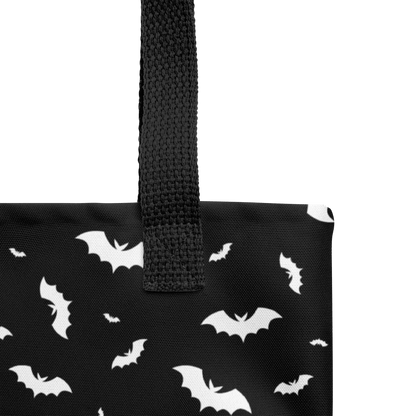 Blackout Batty Tote Bag