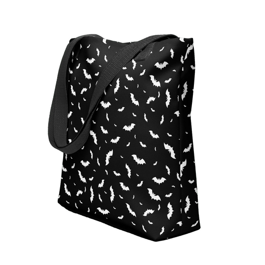 Blackout Batty Tote Bag