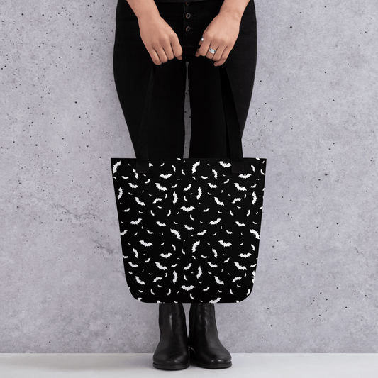 Blackout Batty Tote Bag