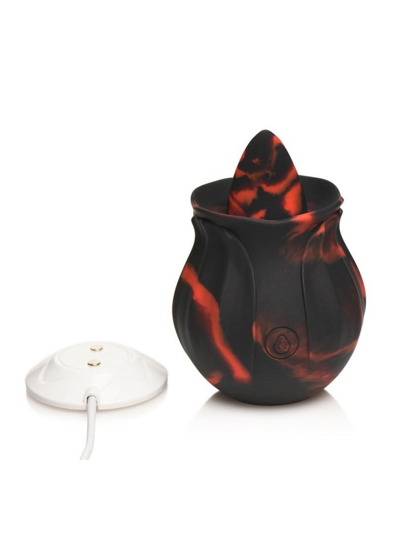 Bloomgasm Black Kiss Clitoral Vibrator - Shadow Threadz Crypt