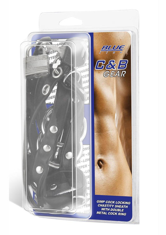 Gimp Locking Chastity Sheath - Shadow Threadz Crypt