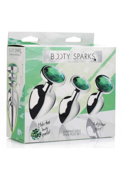 Booty Sparks Emerald Gem Anal Plug
