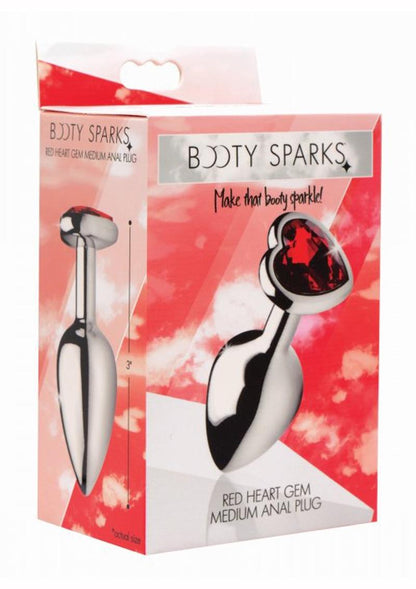 Booty Sparks Heart Gem Anal Plug