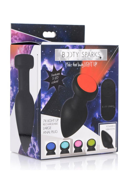 Booty Sparks Large LED Vibrating Plug