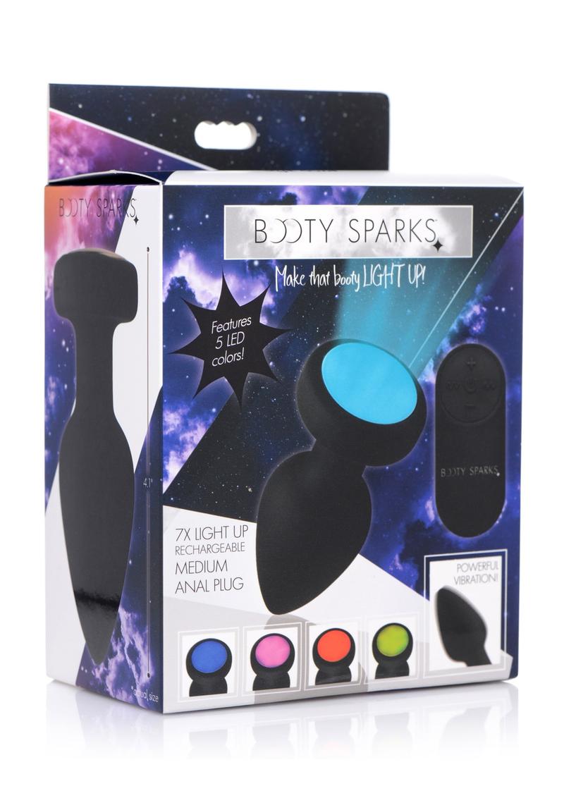 Booty Sparks Large LED Vibrating Plug