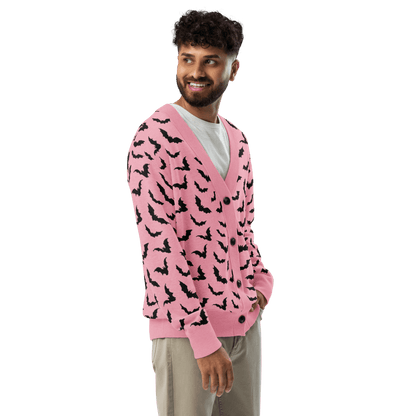 Bubblegum Bats Knit Cardigan