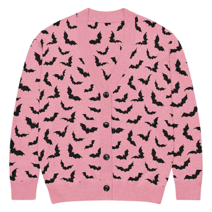 Bubblegum Bats Knit Cardigan