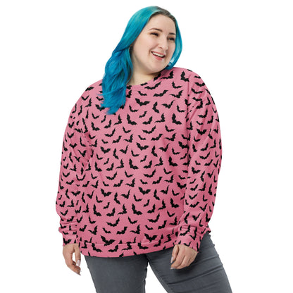 Bubblegum Bats Unisex Sweatshirt