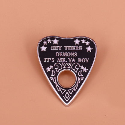 Shadow Speak Planchette Pin - Shadow Threadz Crypt