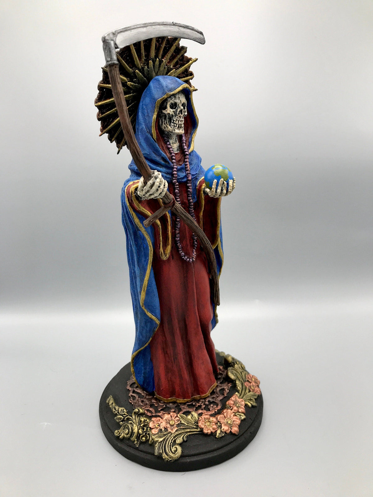 Santa Muerte Statue, Full Color