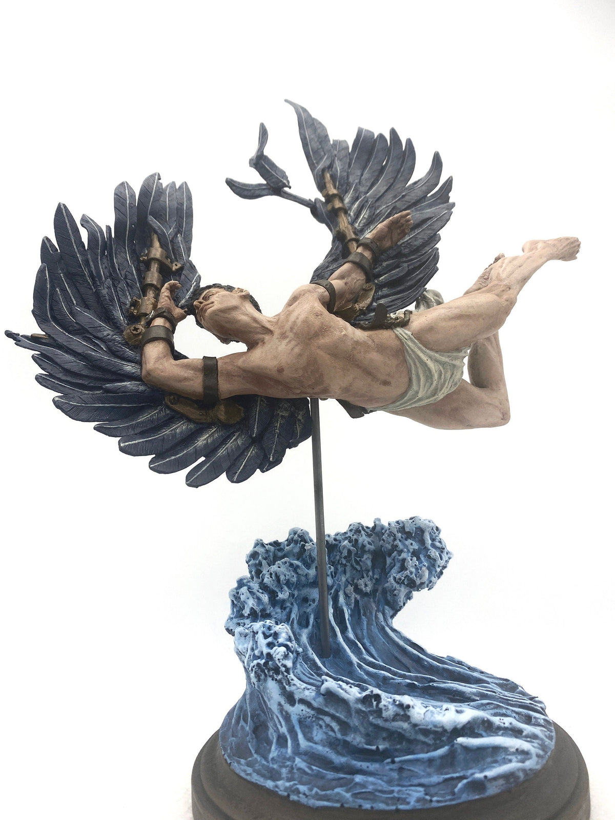 Flight of Icarus Fallen Angel Statue