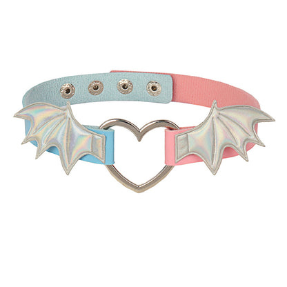 Dark Wing Love Collar (Colors) - Shadow Threadz Crypt
