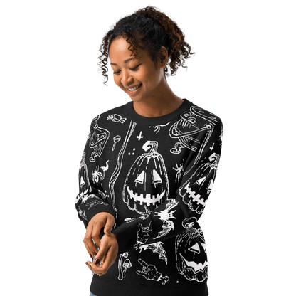 Cozy Creep Knit Crewneck Sweater