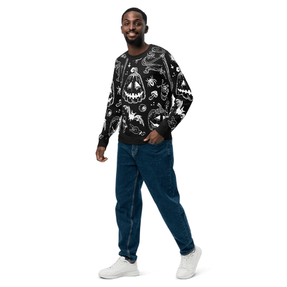 Cozy Creep Knit Crewneck Sweater