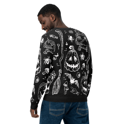Cozy Creep Knit Crewneck Sweater