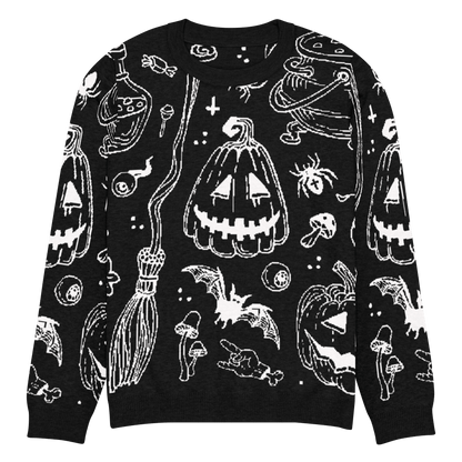 Cozy Creep Knit Crewneck Sweater