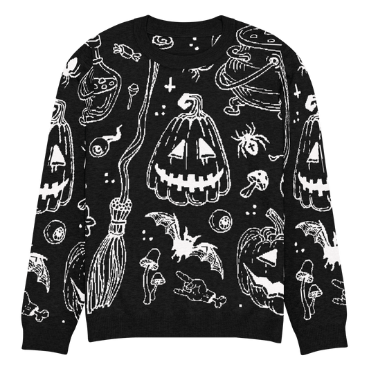 Cozy Creep Knit Crewneck Sweater