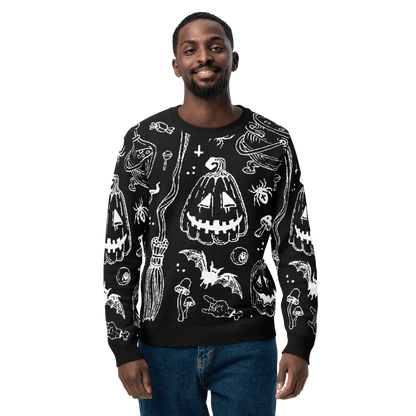 Cozy Creep Knit Crewneck Sweater