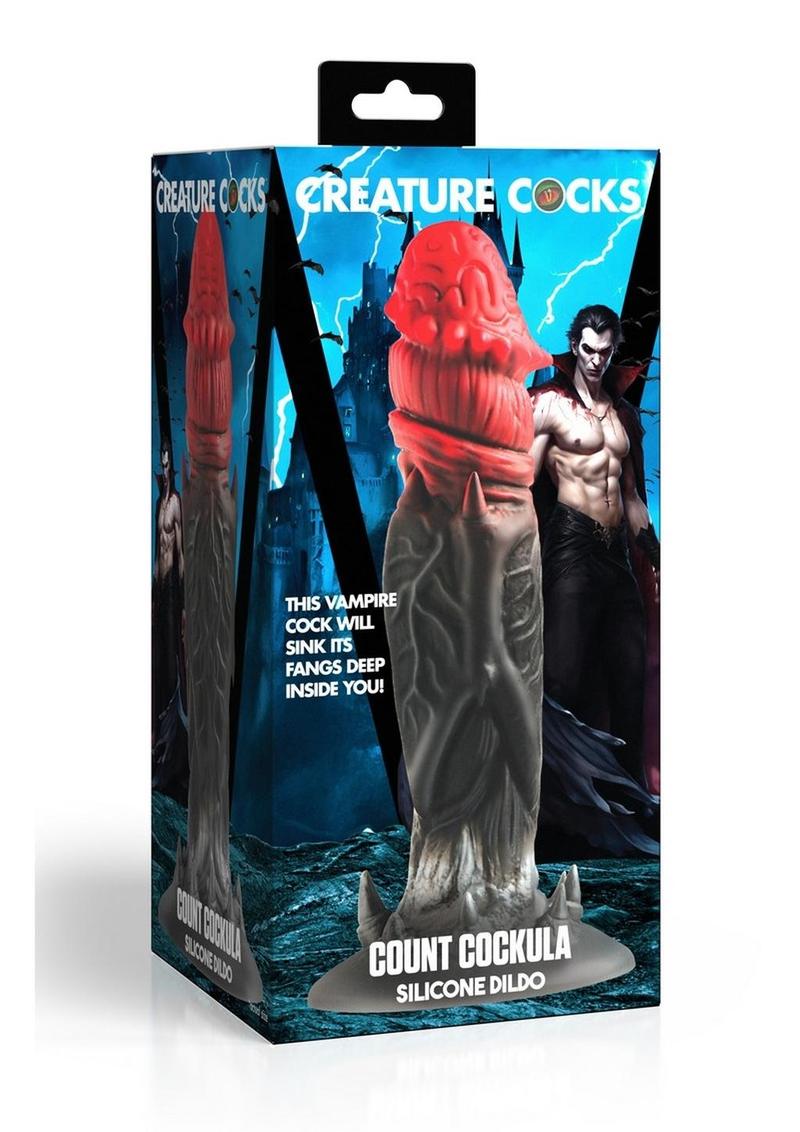 Count Cockula Ombre Silicone Dildo - Shadow Threadz Crypt