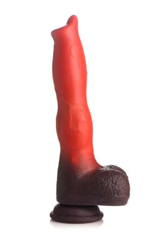 Ramming Hound Thrusting Silicone Dildo - Shadow Threadz Crypt