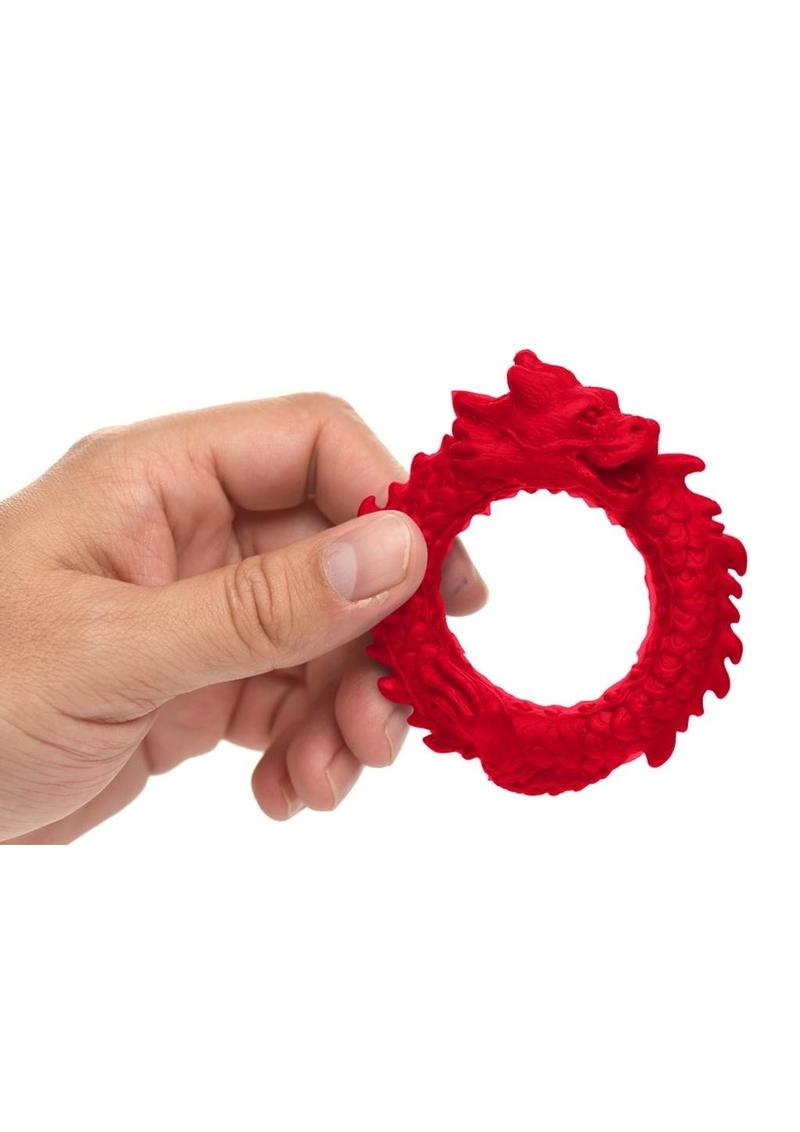 Rise Of The Dragon Silicone Ring - Shadow Threadz Crypt