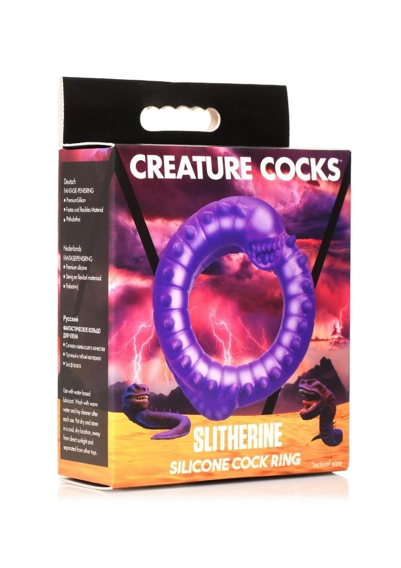 Slitherine Silicone Cock Ring - Shadow Threadz Crypt