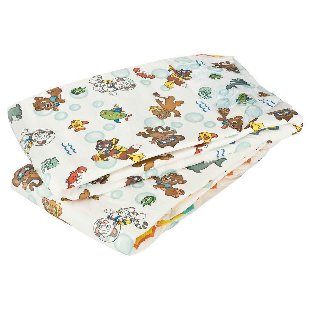 Crinklz Aquanaut Printed Adult Diapers - Shadow Threadz Crypt