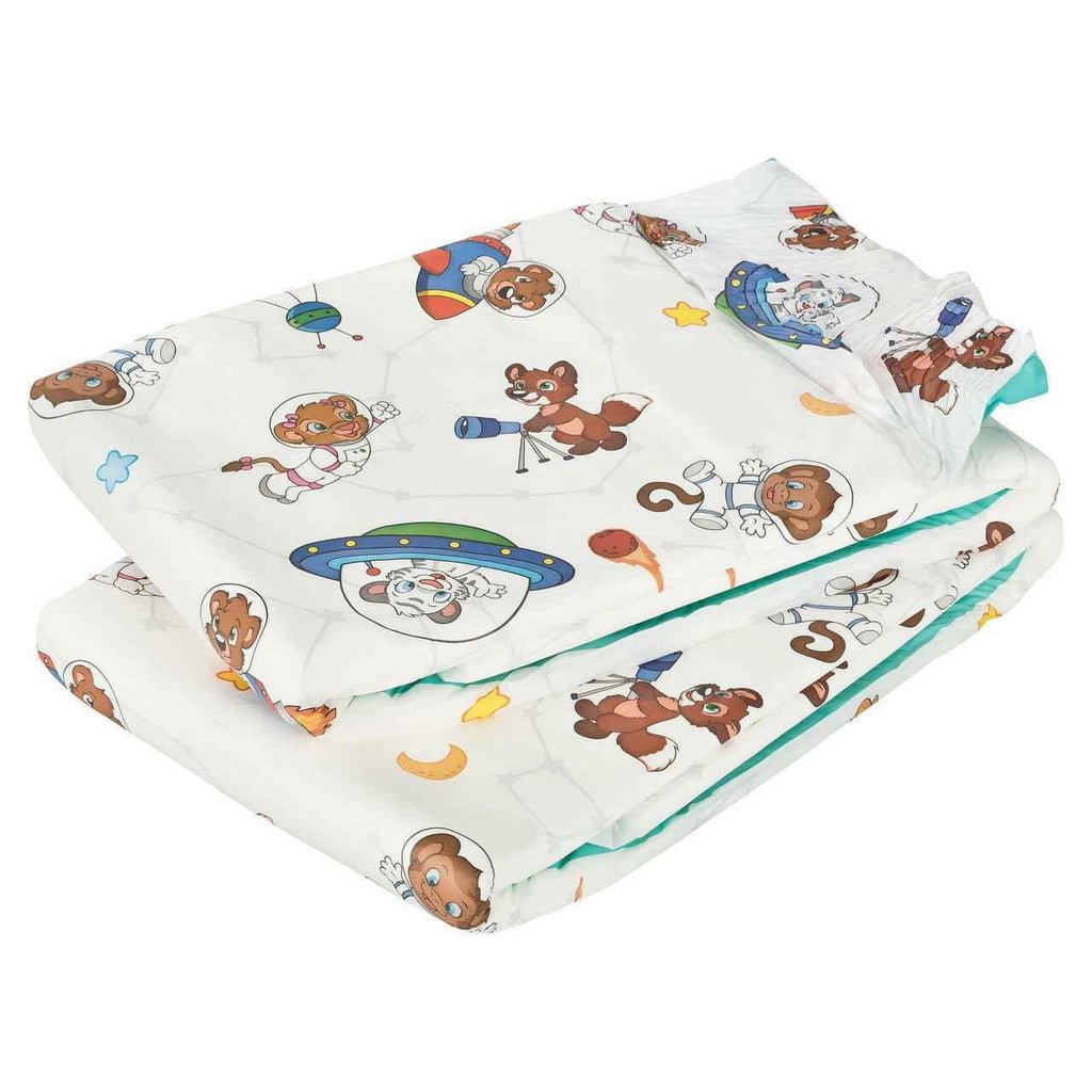 Crinklz Astronaut Printed Adult Diapers - Shadow Threadz Crypt