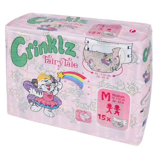 Crinklz Fairy Tale Printed Adult Diapers - Shadow Threadz Crypt