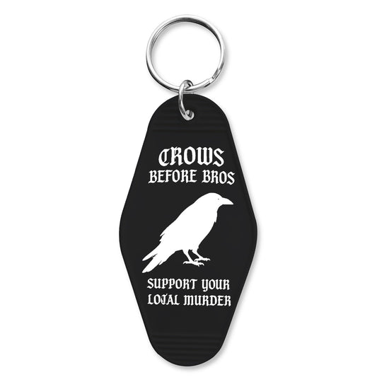 Crows Before Bros Room Keychain