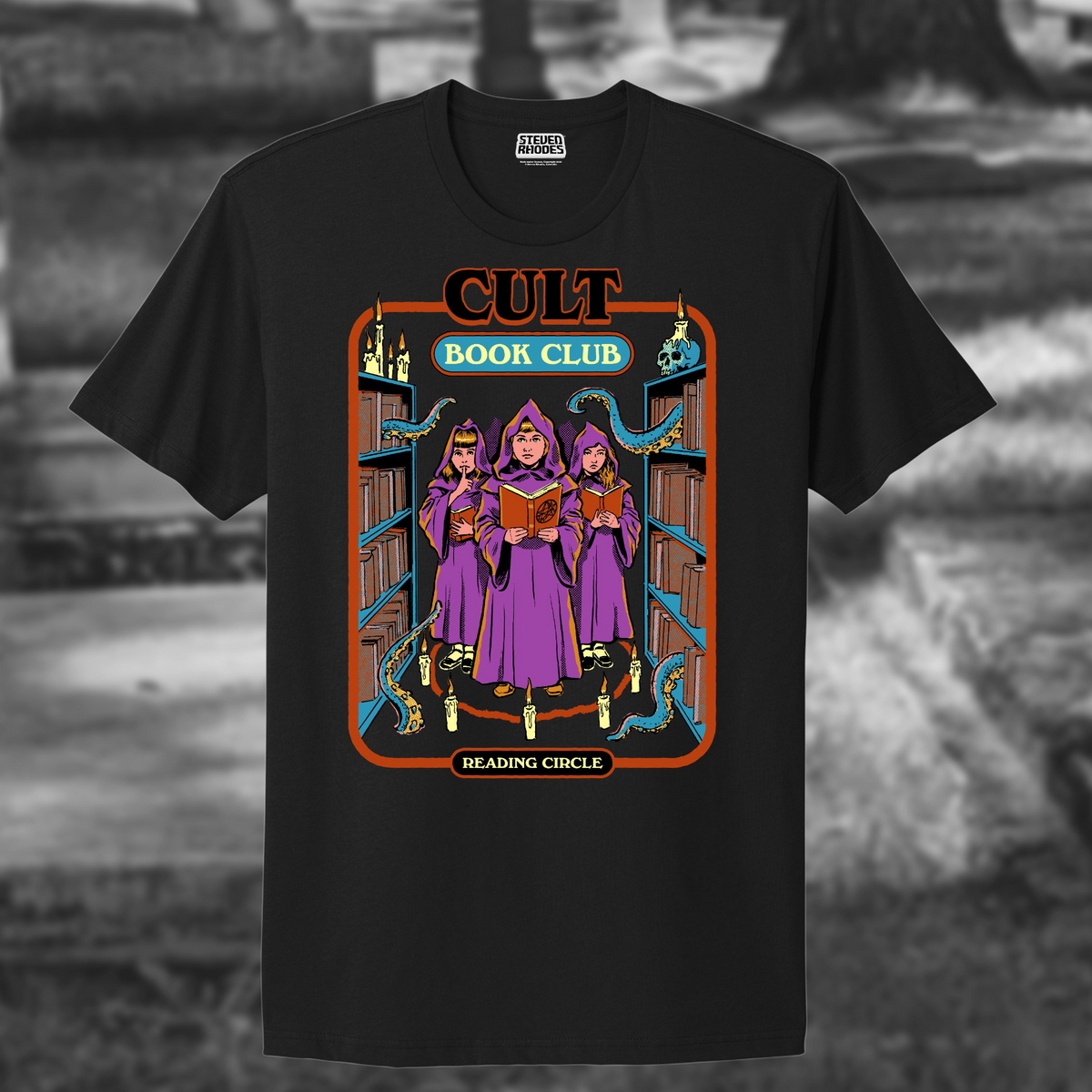Cult Book Club Black T-shirt
