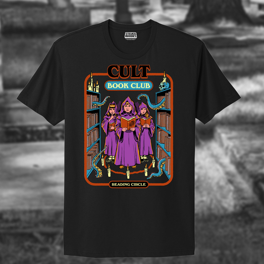 Cult Book Club Black T-shirt