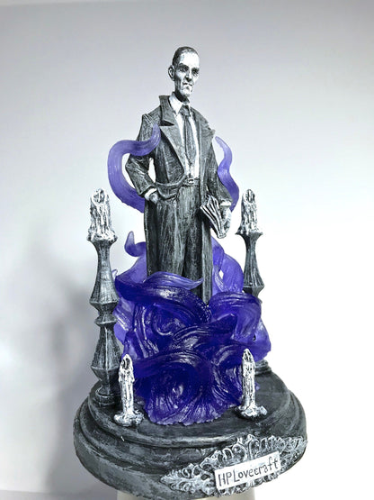 H.P. Lovecraft Statue, designed with Abigail Larson