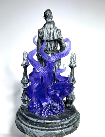 H.P. Lovecraft Statue, designed with Abigail Larson