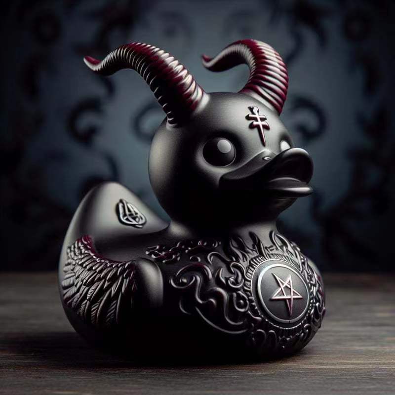 Quack of the Damned Rubber Duck - Shadow Threadz Crypt