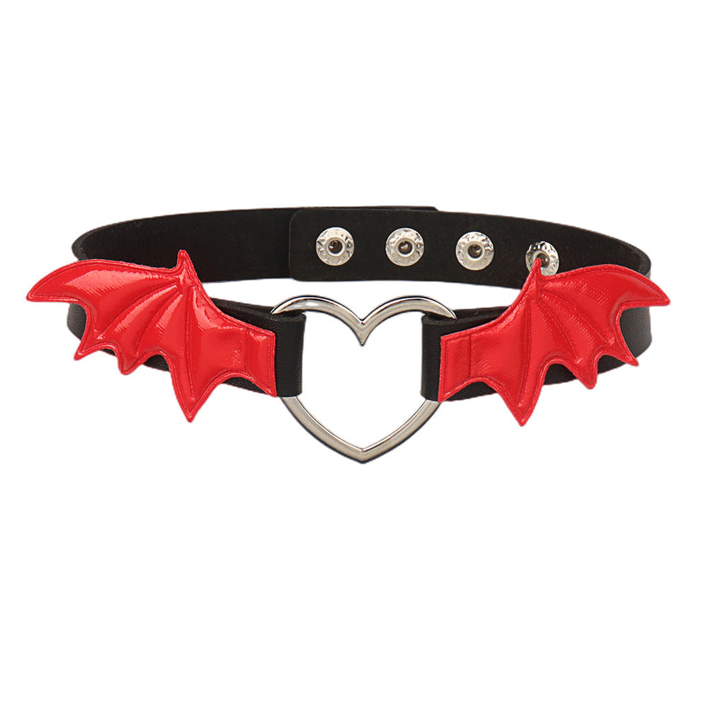 Dark Wing Love Collar (Colors) - Shadow Threadz Crypt