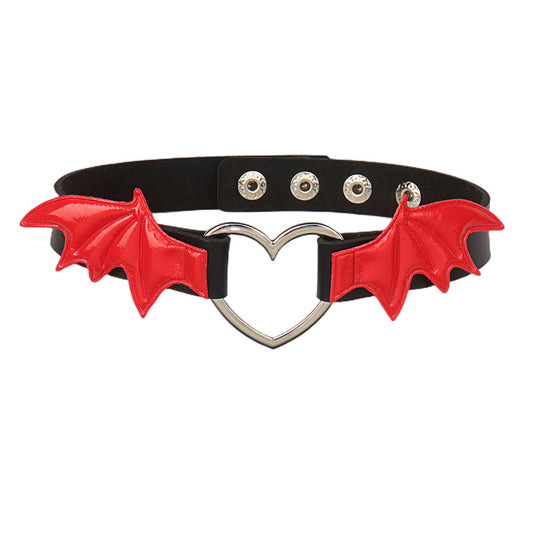 Dark Wing Love Collar (Colors) - Shadow Threadz Crypt