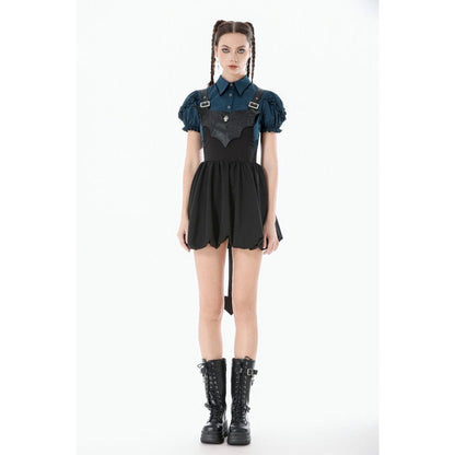 Night Flight Suspender Dress