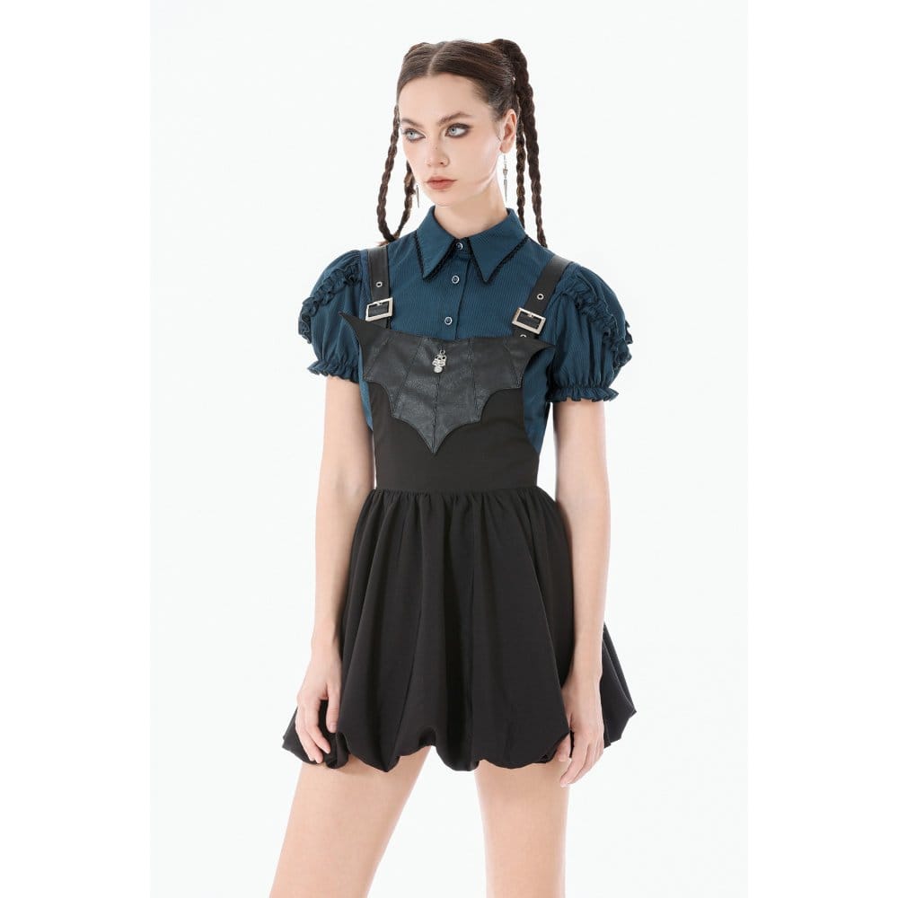 Night Flight Suspender Dress