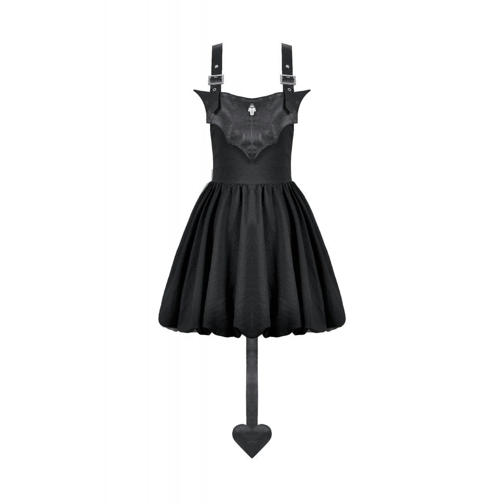Night Flight Suspender Dress