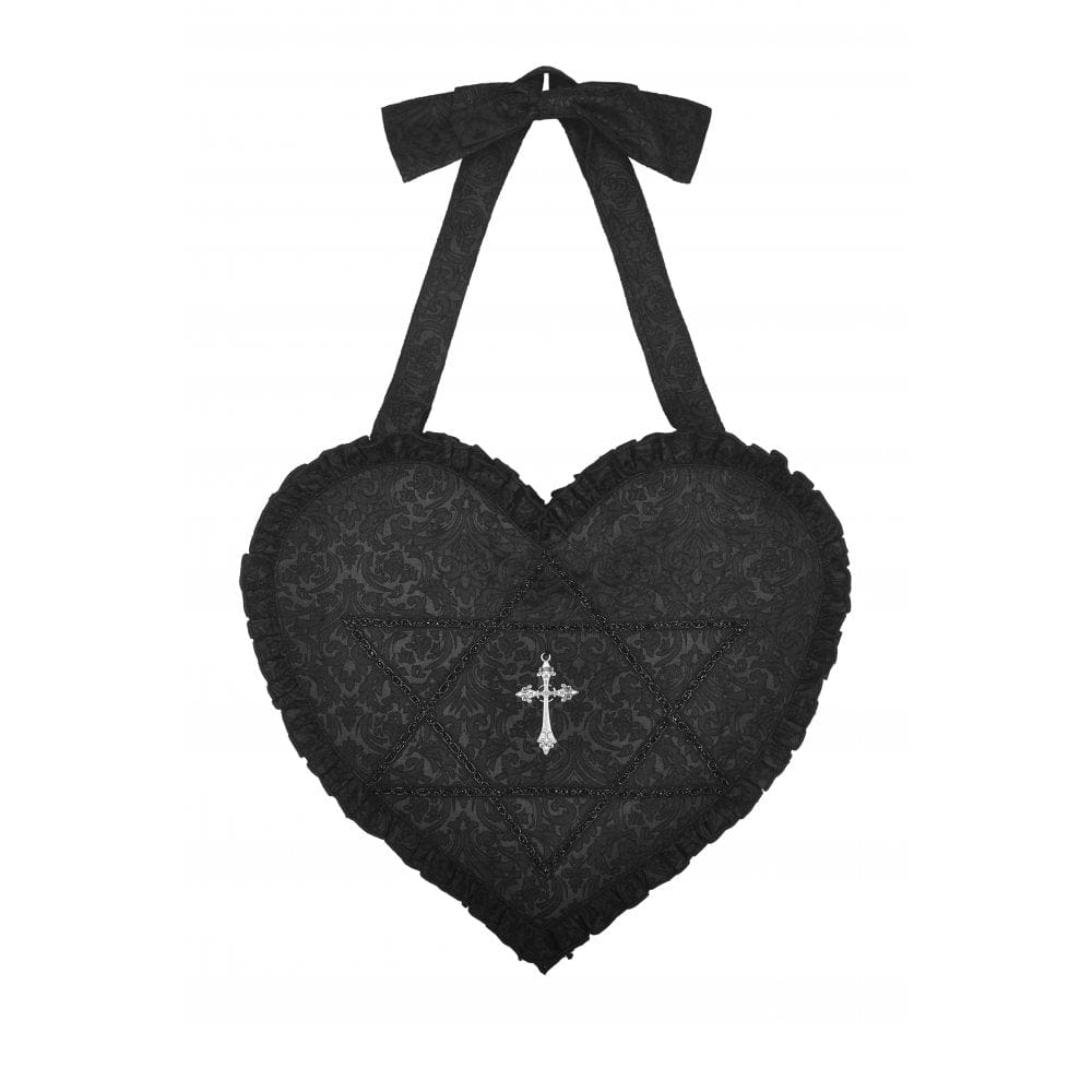 Sacred Heart Cross Shoulder Bag