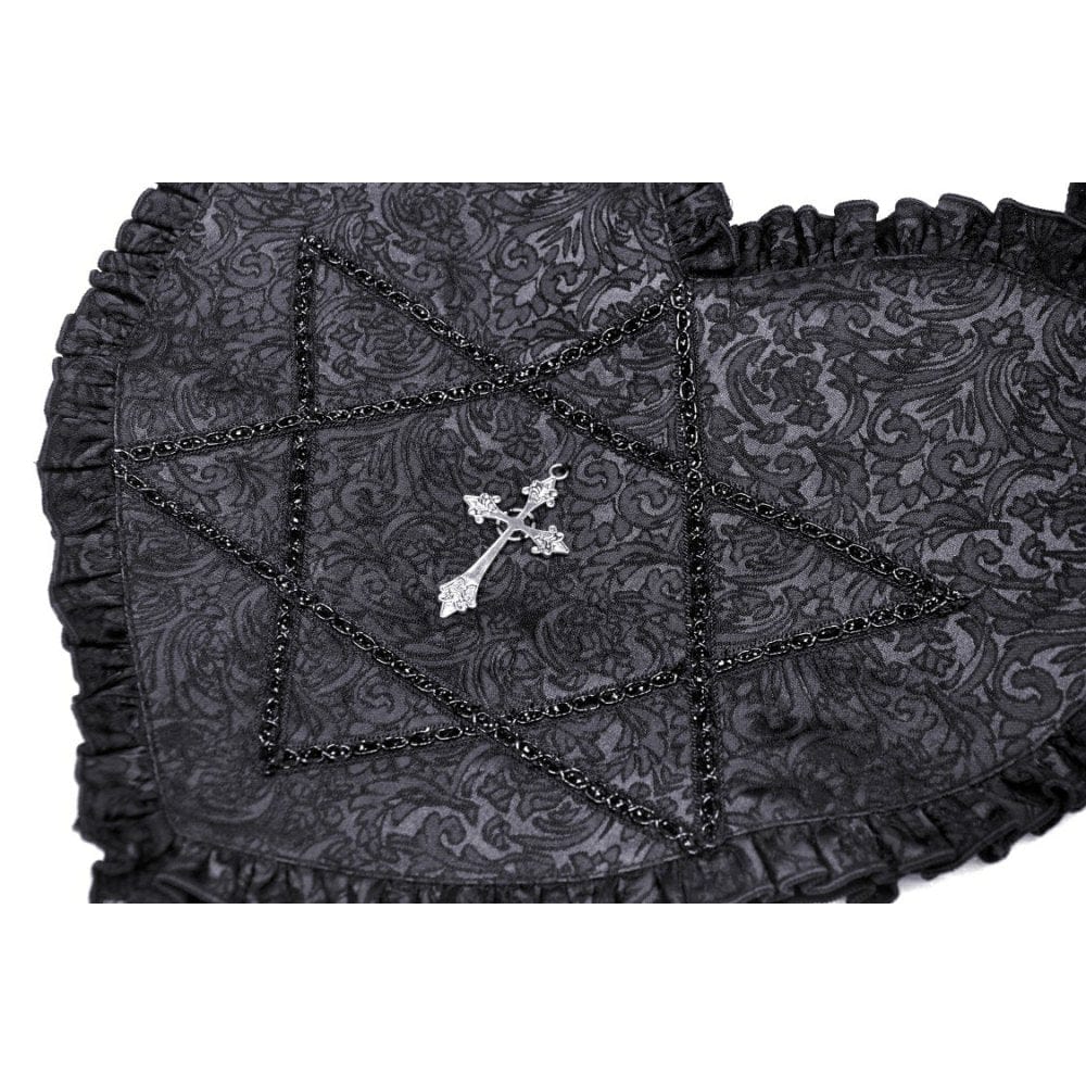 Sacred Heart Cross Shoulder Bag
