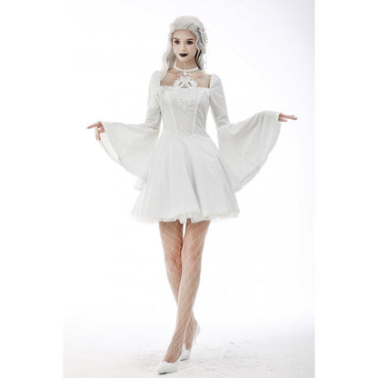 Ivory Ghost Embroidered Wedding Gown