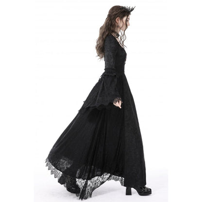Secret Garden Embroidered Lace Gown