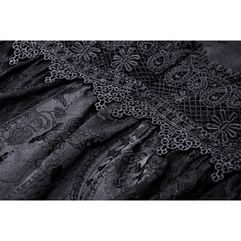 Secret Garden Embroidered Lace Gown